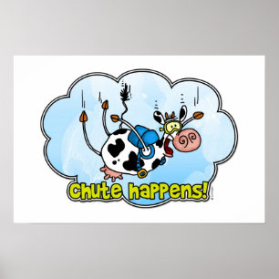Chute passiert kleines Poster