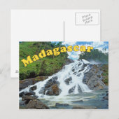 Chutes du Koma Postkarte (Vorne/Hinten)