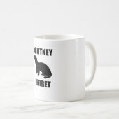 Chutney-Frettchen Kaffeetasse (VorderseiteRechts)