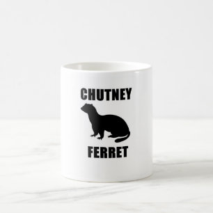 Chutney-Frettchen Kaffeetasse