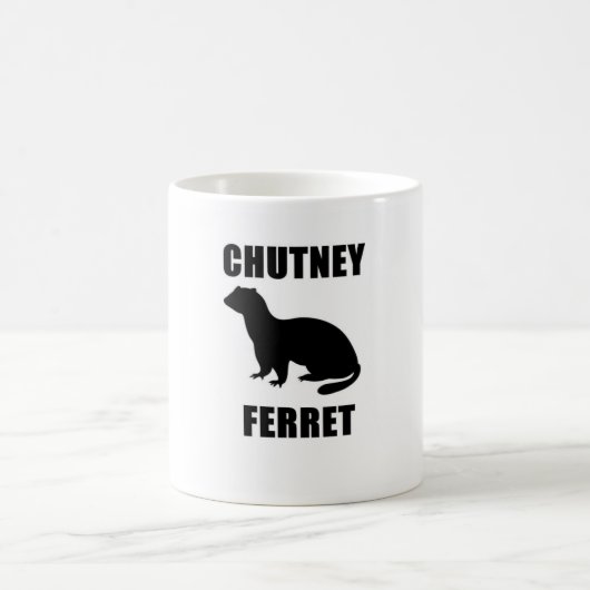 Chutney-Frettchen Kaffeetasse (Mittel)