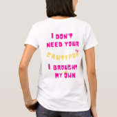 Chutzpah Girl T-Shirt (Rückseite)