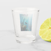 Chuuk-Lagune Mikronesien Schnapsglas (Rückseite)