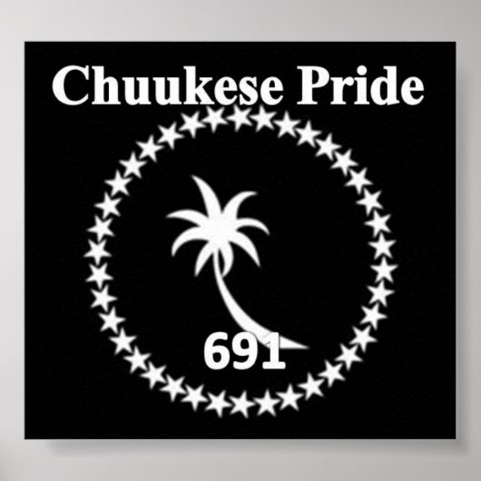 Chuukese Pride Poster (Vorne)