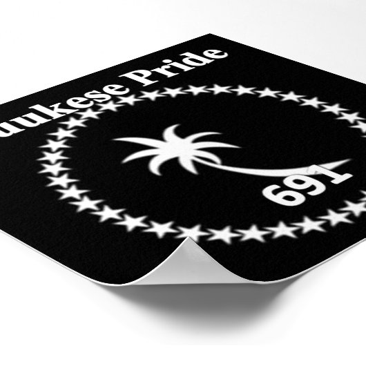 Chuukese Pride Poster (Ecke)