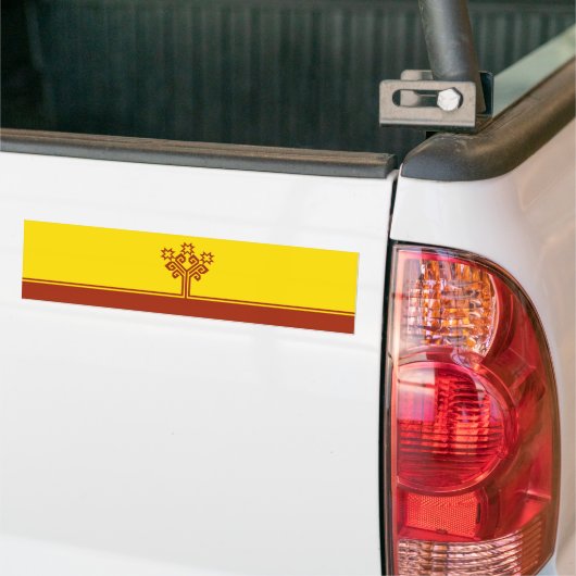 Chuvashia Flag Autoaufkleber (Auf Lkw)