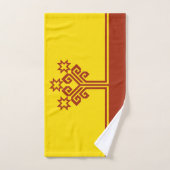 Chuvashia Flag Badhandtuch Set (Handtuch)
