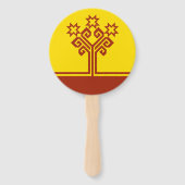 Chuvashia Flag Fächer (Rückseite)