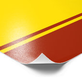 Chuvashia Flag Fotodruck (Ecke)