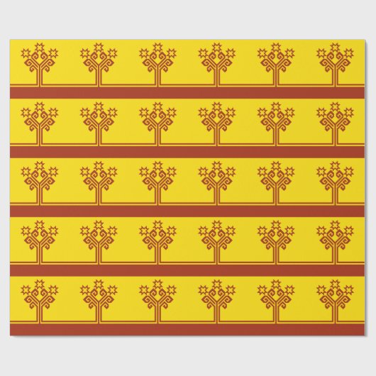 Chuvashia Flag Geschenkpapier (Flach)