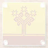 Chuvashia Flag Glasuntersetzer (Rückseite)