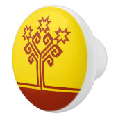 Chuvashia Flag Keramikknauf (Rechts)