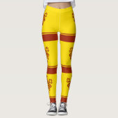 Chuvashia Flag Leggings (Vorderseite)