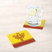 Chuvashia Flag Rechteckiger Pappuntersetzer (Vor Ort)