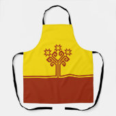 Chuvashia Flag Schürze (Vorderseite)