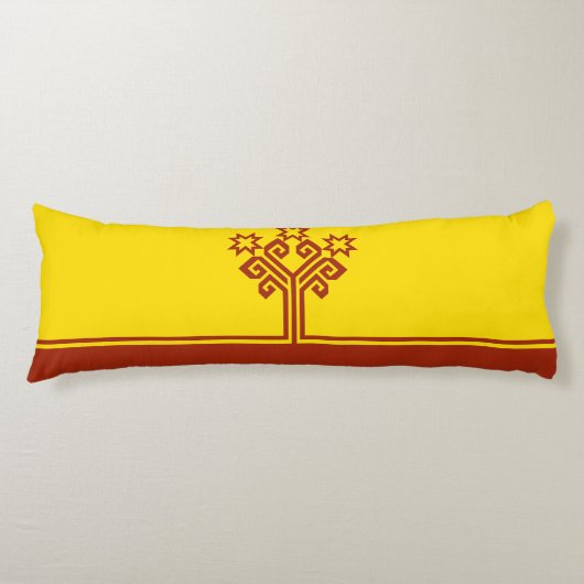 Chuvashia Flag Seitenschläferkissen (Vorderseite)