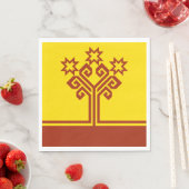 Chuvashia Flag Serviette (Beispiel)