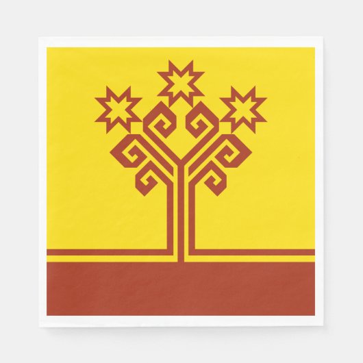 Chuvashia Flag Serviette (Vorderseite)