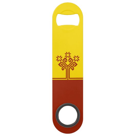 Chuvashia Flag Speed Flaschenöffner (Vorderseite)