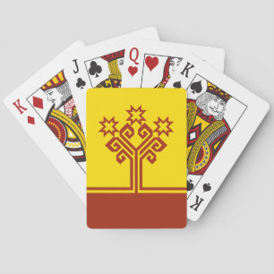 Chuvashia Flag Spielkarten