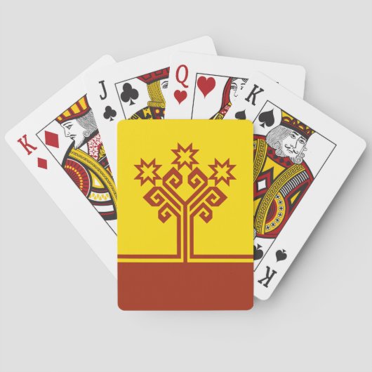 Chuvashia Flag Spielkarten (Rückseite)