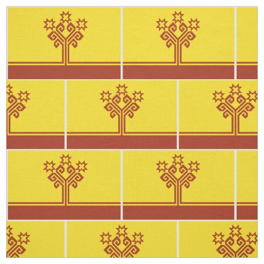 Chuvashia Flag Stoff (Muster)