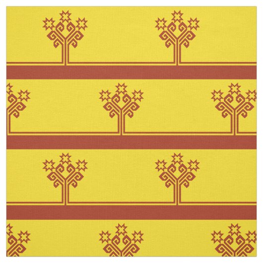 Chuvashia Flag Stoff (Muster)
