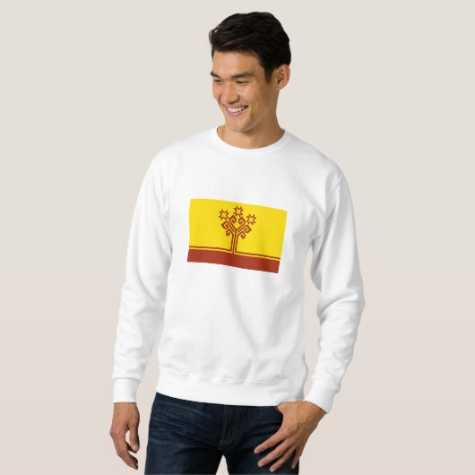 Chuvashia Flag Sweatshirt (Vorne ganz)