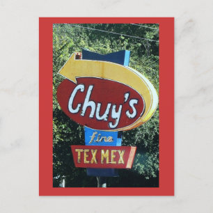 Chuy's Fine Tex Mex Postkarte