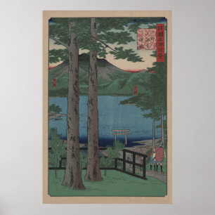 Chuzenji Lake in der Provinz Shimozuke Poster