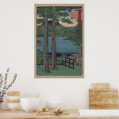 Chuzenji Lake in der Provinz Shimozuke Poster (Küche)