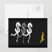 CI Chases Deaf Boy Postkarte (Vorne/Hinten)
