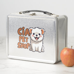CIA Haustier-Shop Metall Brotdose