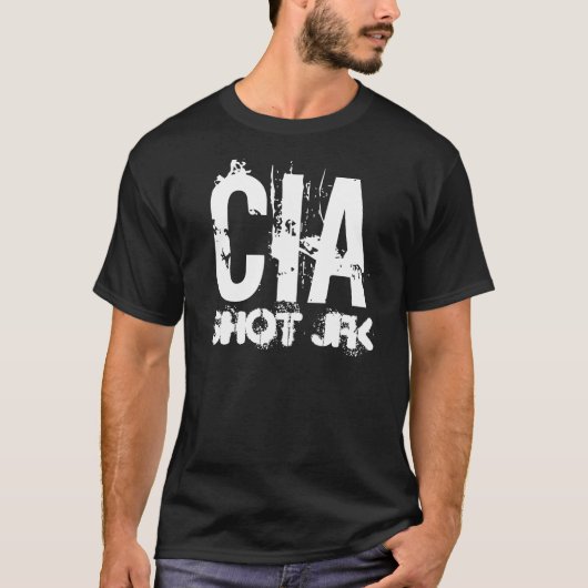CIA-SCHUSS JFK T - Shirt (Vorderseite)
