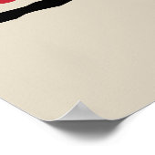 CIA-Weltplakat Poster (Ecke)