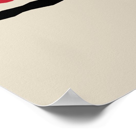 CIA-Weltplakat Poster (Ecke)