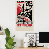 CIA-Weltplakat Poster (Heimbüro)