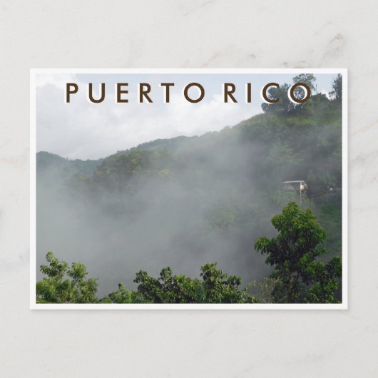 Ciales Puerto Rico Postkarte (Vorderseite)