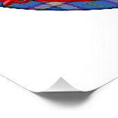 Cian von Ely Tartan Scottish Kariert Poster (Ecke)