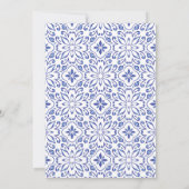 Ciao 20s Italian Seafood Wine Dinner 30th Birthday Einladung (Rückseite)