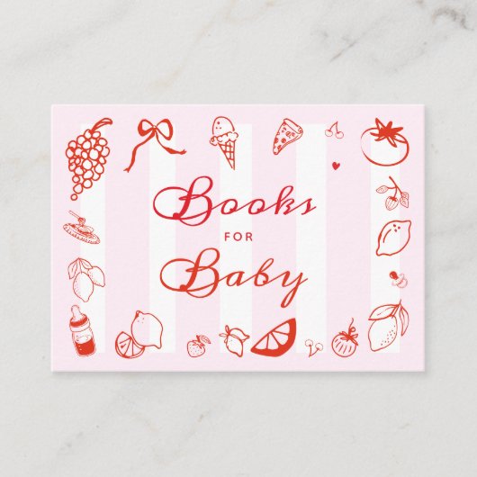 Ciao Baby Italian Baby Shooting Books for Baby Begleitkarte (Vorderseite)