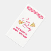 Ciao Baby Italian Baby Shower Serviette (Ecke)