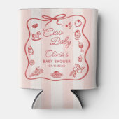 Ciao Baby Italian Lemon Baby Shower Can Cooler Dosenkühler (Vorderseite)