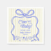 Ciao Baby Italian Lemons Baby Dusche Serviette (Vorderseite)