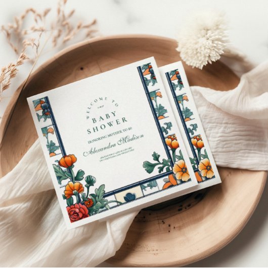 Ciao Baby Italien Inspiriert Babydusche Serviette