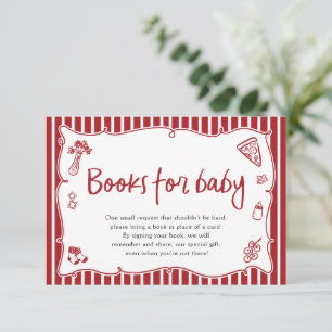 Ciao Baby Italienische Baby-Shower-Bücher Für Baby Einladung