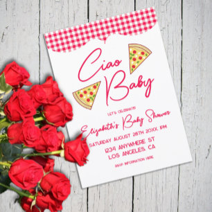 Ciao Baby Italienische Babyparty Einladung