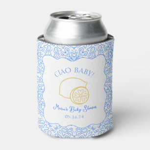 Ciao Baby! Lemon Blue Italian Baby Dusche Dosenkühler