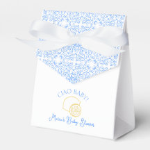 Ciao Baby! Lemon Blue Italian Baby Dusche