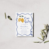 Ciao Baby Lemon Italienische Amalfi Boys Babydusch Einladung
